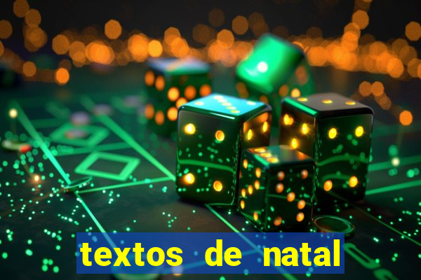 textos de natal para leitura